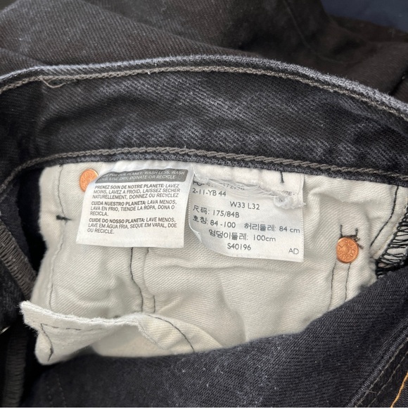 Black Levi’s 501 Jeans 32x30 - Picture 5 of 5